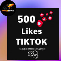 500 Likes TikTok - BoostXPress